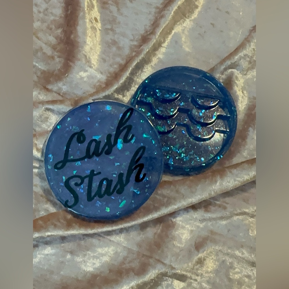New Handmade epoxy resin Lash case